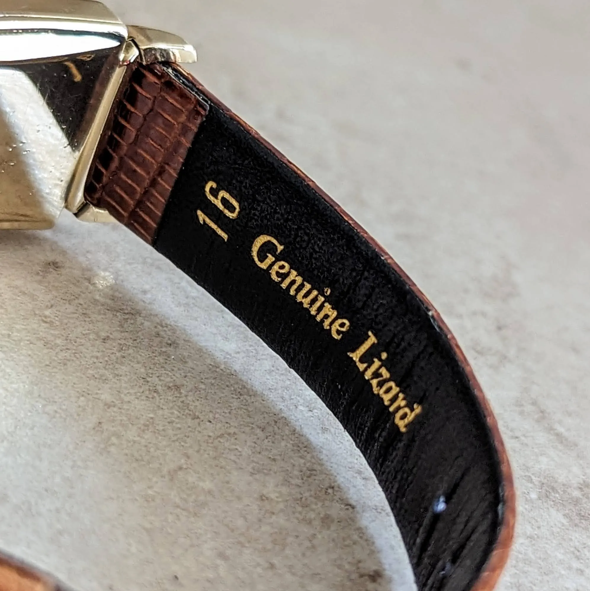 1950 LORD ELGIN Wristwatch 23 Jewels Grade 626 6 ADJ’s U.S.A. Made Vintage Watch