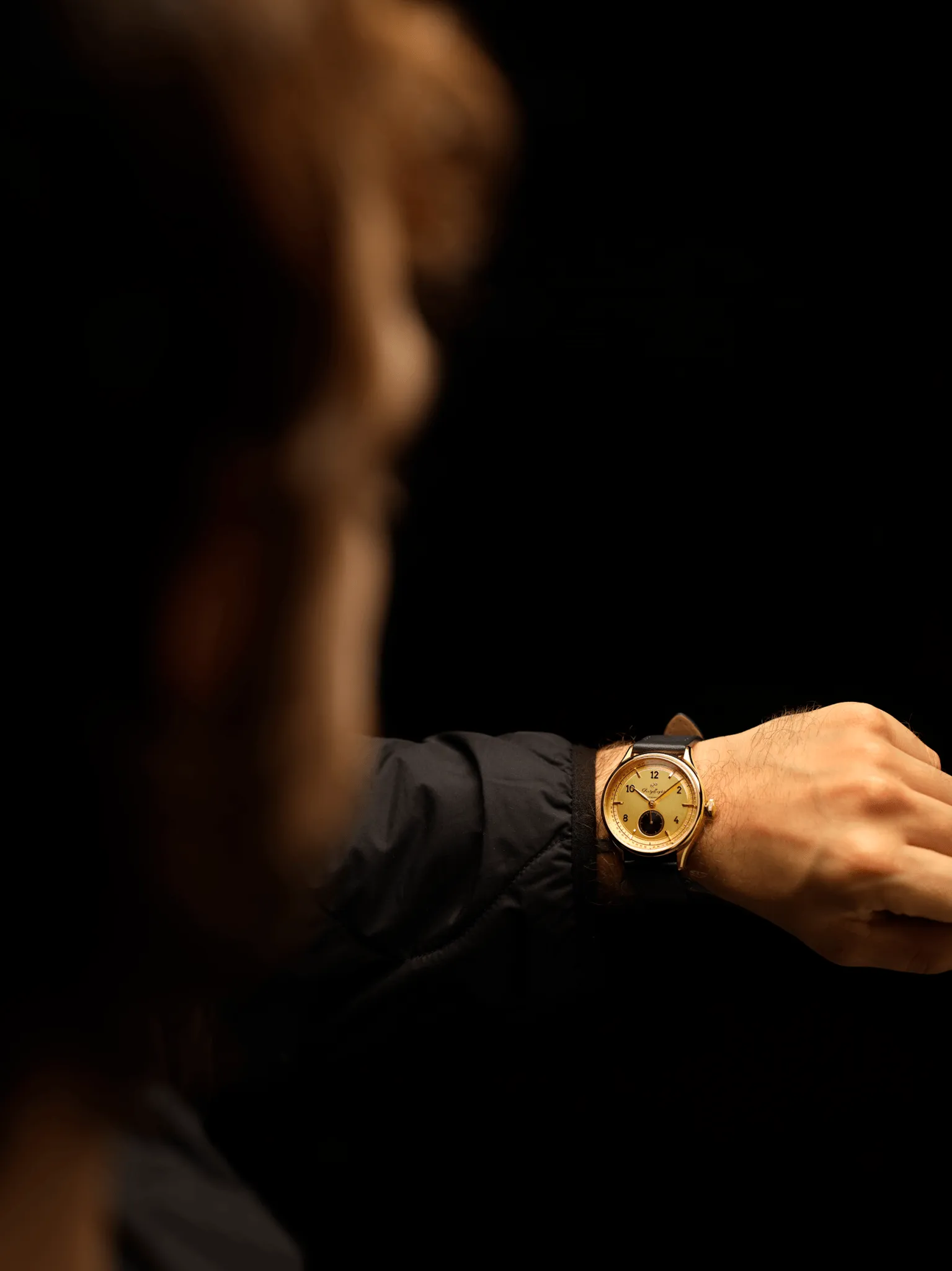 1968 Mechanical (Hand-Wound), Gold / Black