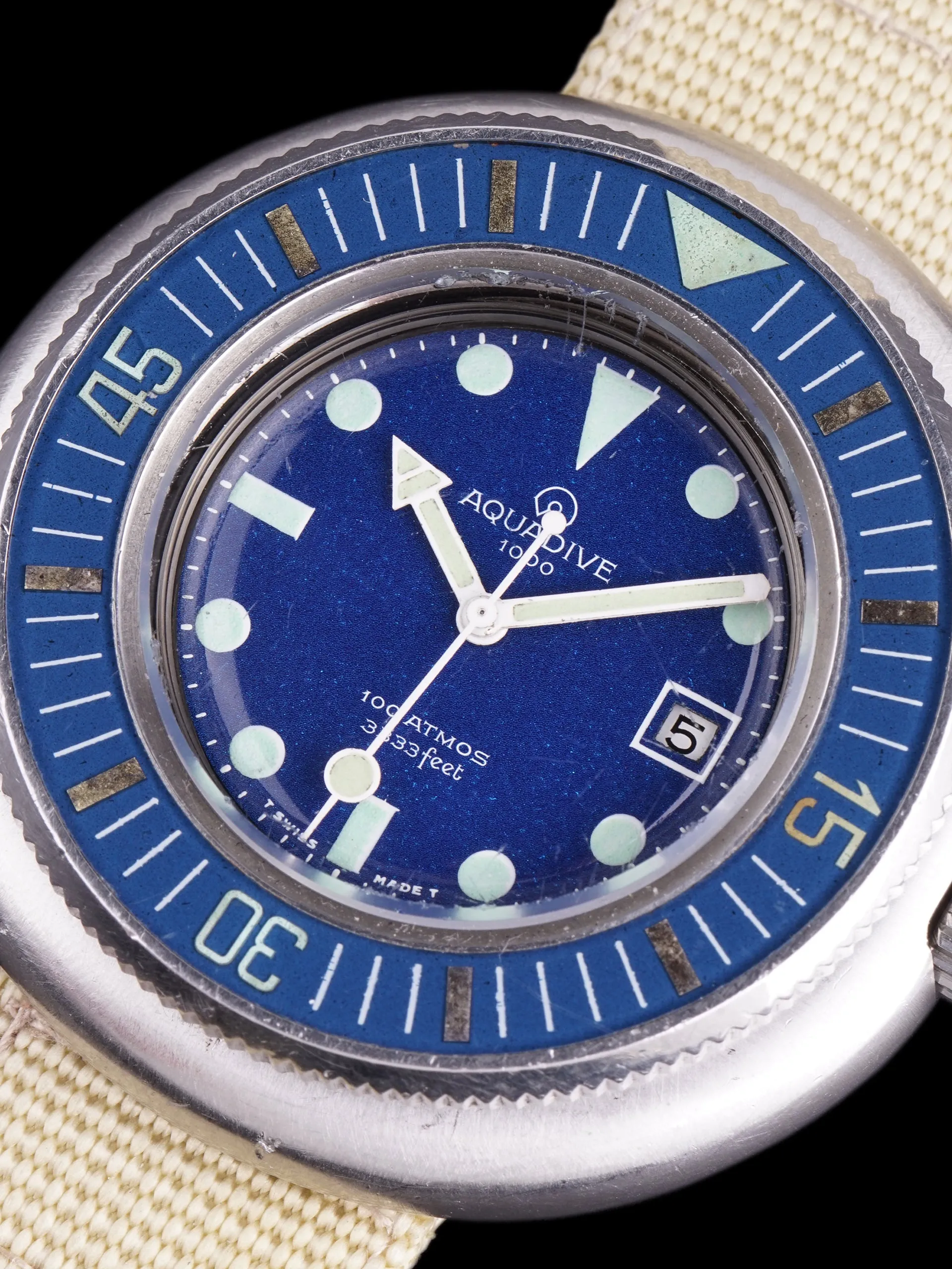 1970's Aquadive 1000 Caribbean Triple-Safe