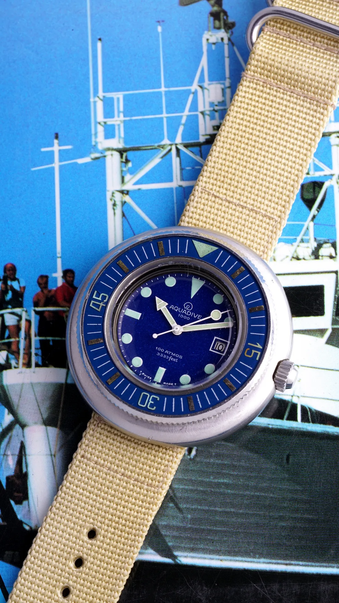 1970's Aquadive 1000 Caribbean Triple-Safe