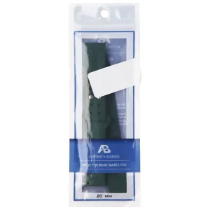 Affinity 20mm Silicone Band for Smartwatches, Watches & More - Dark Green