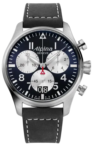 ALP Watch Startimer Pilot Quartz Chronograph Big Date