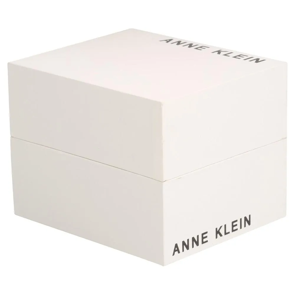 Anne Klein Swarovski Crystal Rose Gold Mesh Women's Watch - AK3000RGRG