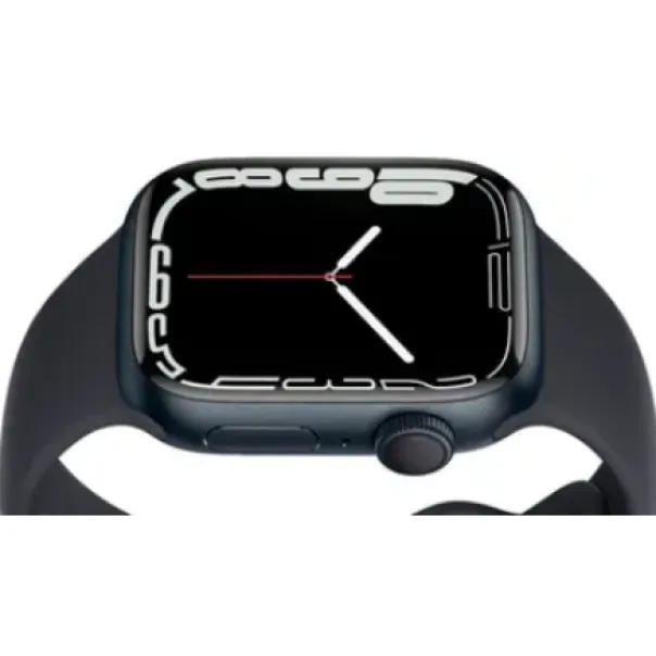 Apple Watch S7 GPS 41mm Aluminium Case with Midnight Sport Band (Refurbished Grade A)