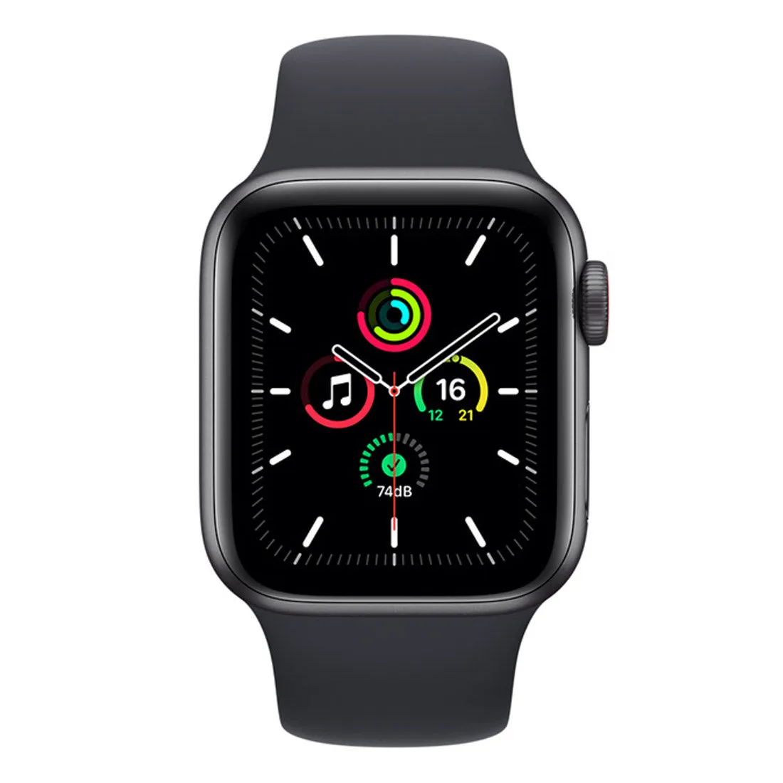 Apple Watch SE 40mm Aluminium Case GPS   Cellular With Midnight Sport Band - Refurbished Grade B