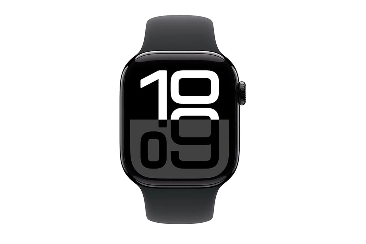Apple Watch Series 10 | 46mm | Jet Black Aluminium Case Black Sport Band M/L