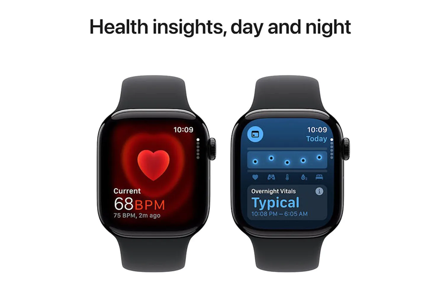 Apple Watch Series 10 | 46mm | Jet Black Aluminium Case Black Sport Band M/L