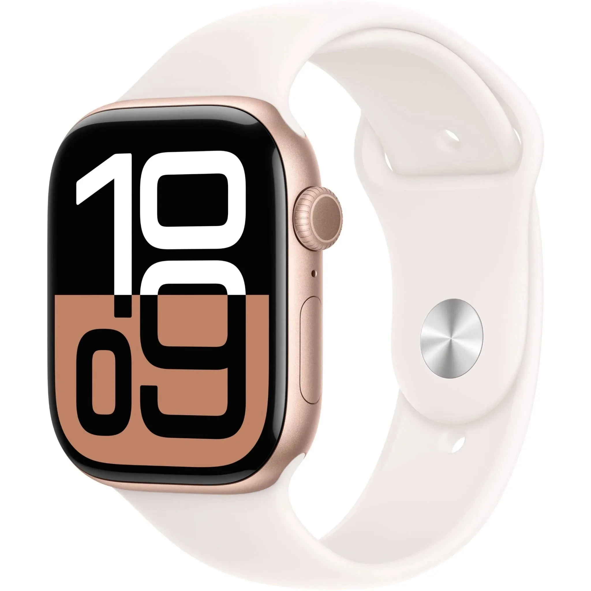 Apple Watch Series 10 46mm Rose Gold Aluminium Case GPS   Cellular Sport Band- Open Never Used - ( AU Version )