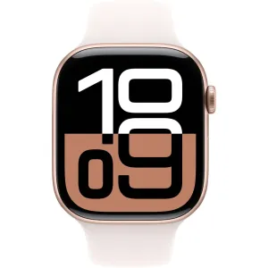 Apple Watch Series 10 46mm Rose Gold Aluminium Case GPS   Cellular Sport Band- Open Never Used - ( AU Version )