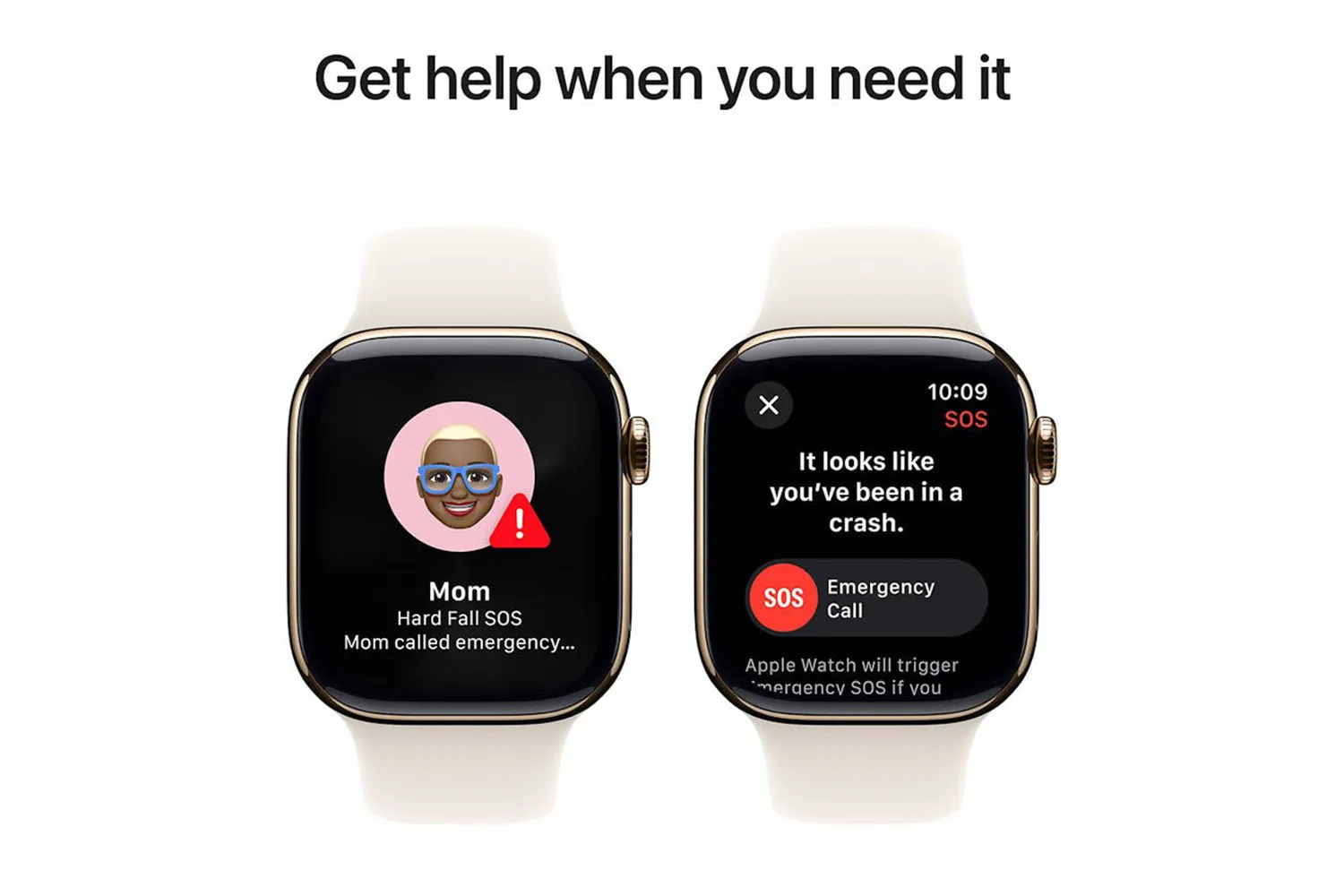 Apple Watch Series 10 GPS   Cellular | 42mm | Gold Titanium Case with Starlight Sport Band M/L