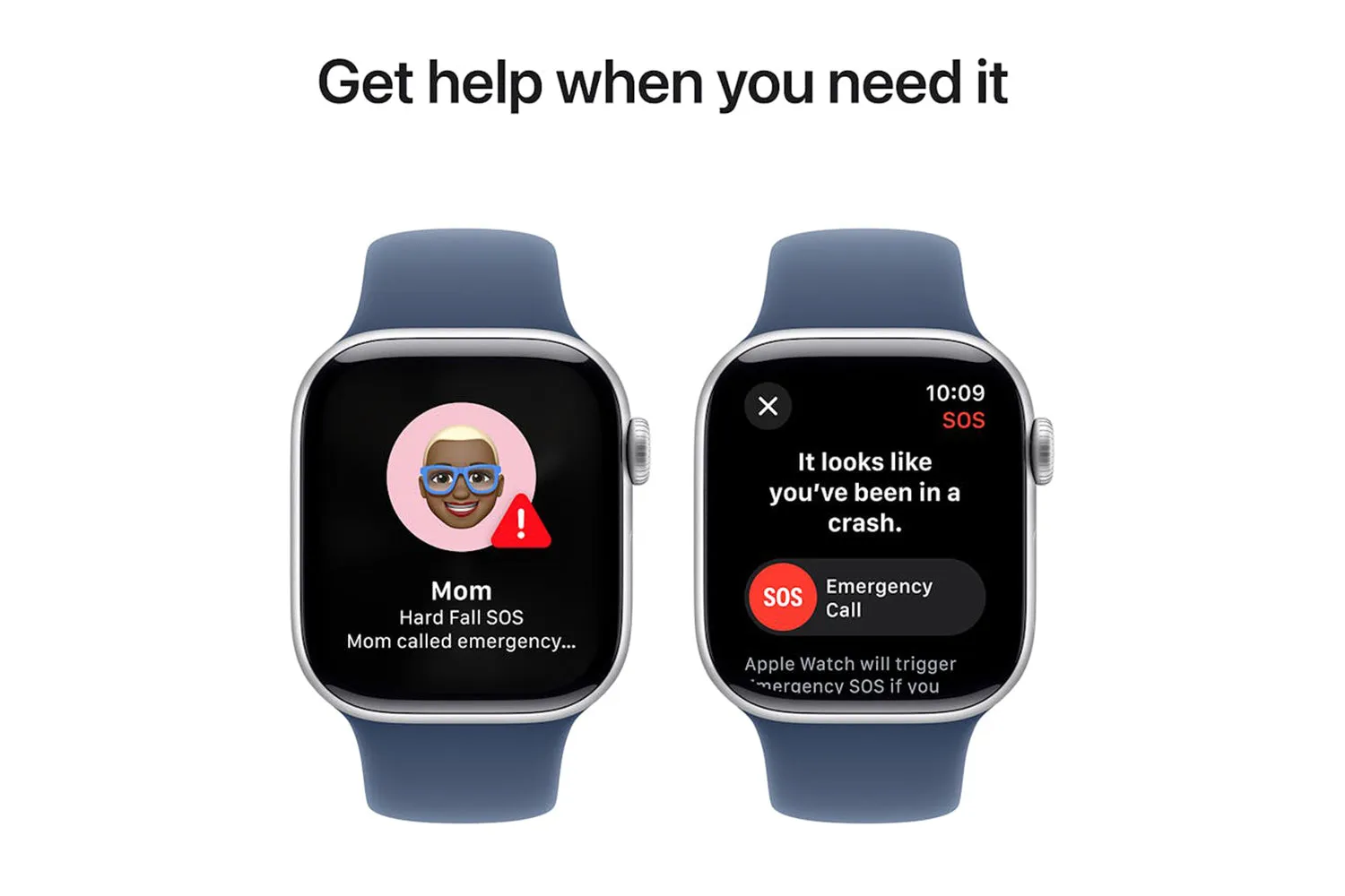 Apple Watch Series 10 GPS   Cellular | 42mm | Silver Aluminium Case with Denim Sport Band S/M