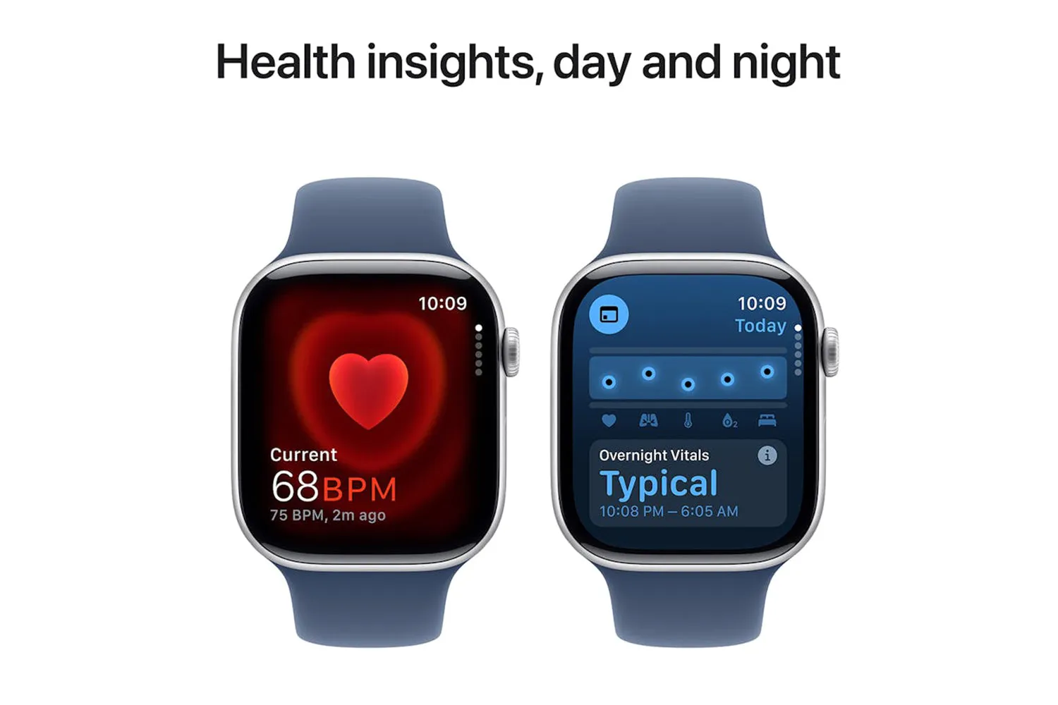 Apple Watch Series 10 GPS   Cellular | 46mm | Silver Aluminium Case with Denim Sport Band M/L