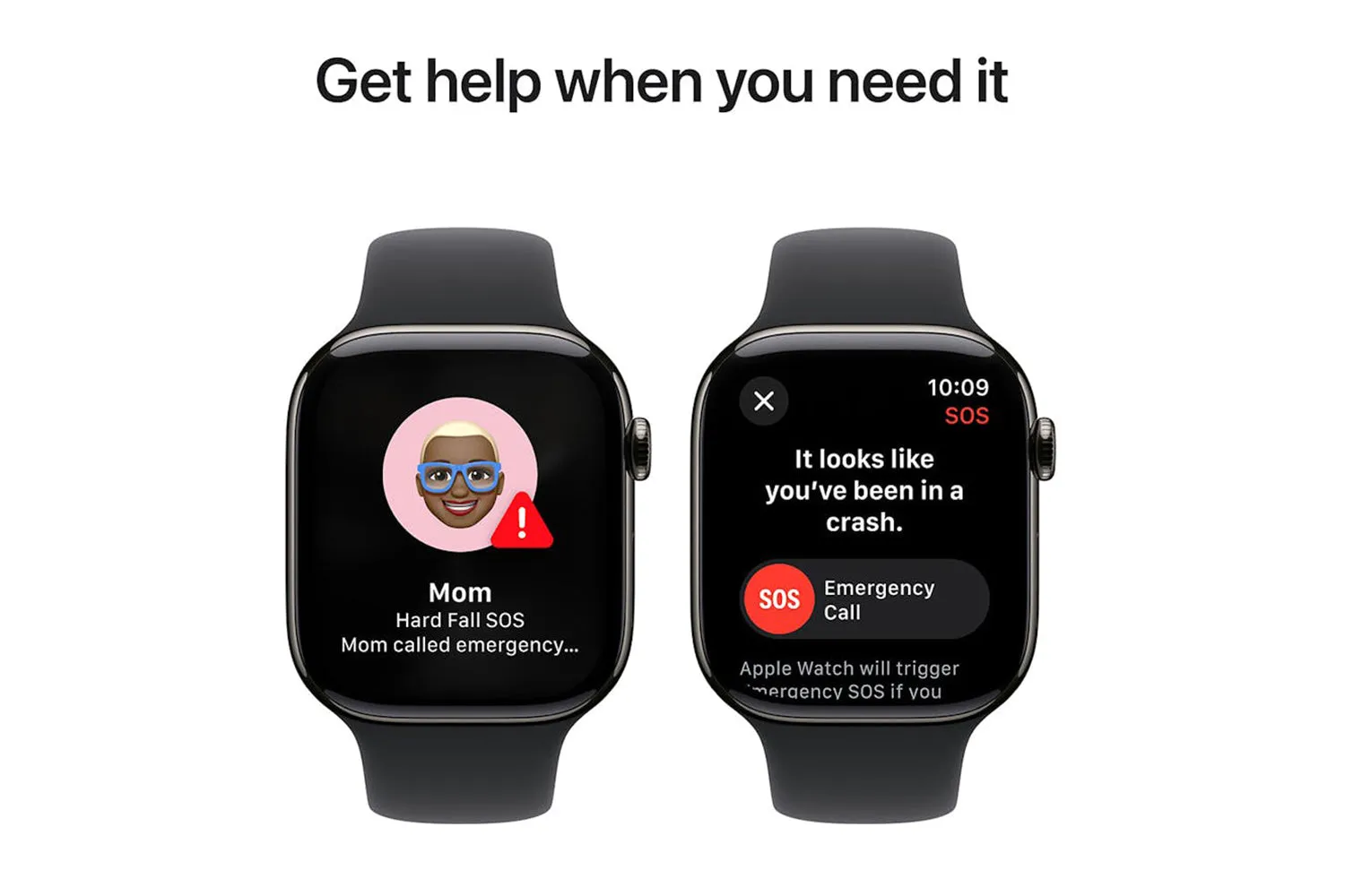 Apple Watch Series 10 GPS   Cellular | 46mm | Slate Titanium Case with Black Sport Band M/L