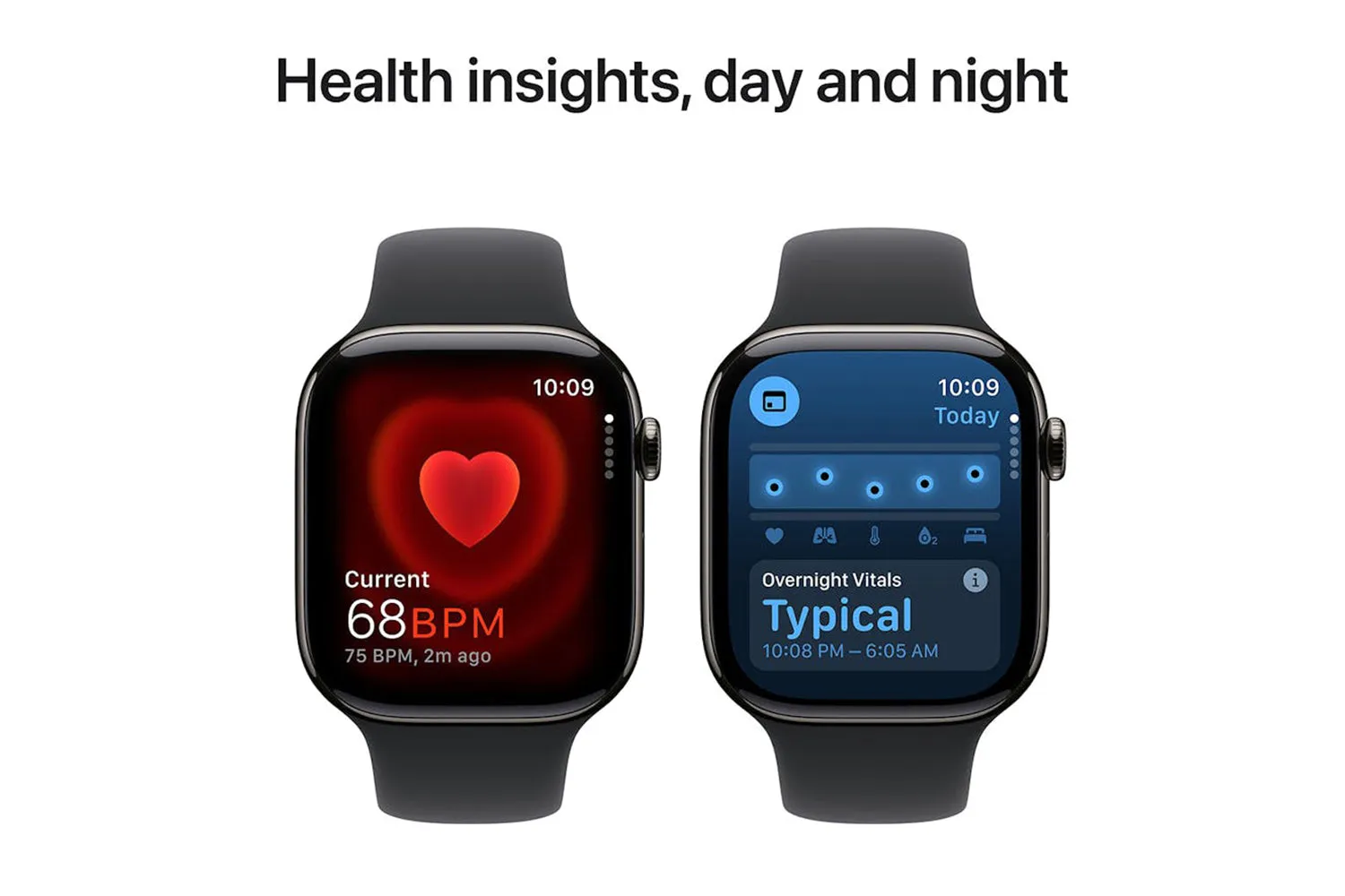 Apple Watch Series 10 GPS   Cellular | 46mm | Slate Titanium Case with Black Sport Band M/L