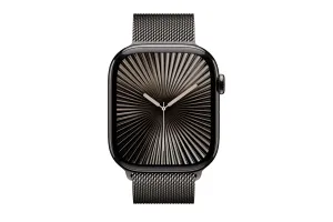 Apple Watch Series 10 GPS   Cellular | 46mm | Slate Titanium Case with Slate Milanese Loop S/M