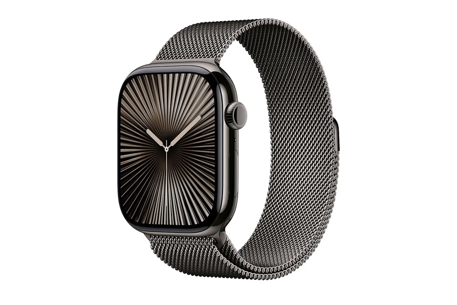Apple Watch Series 10 GPS   Cellular | 46mm | Slate Titanium Case with Slate Milanese Loop S/M