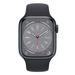 Apple Watch Series 8 41mm Aluminum Case GPS   Cellular - Midnight - Pristine Refurbished  - AU Version
