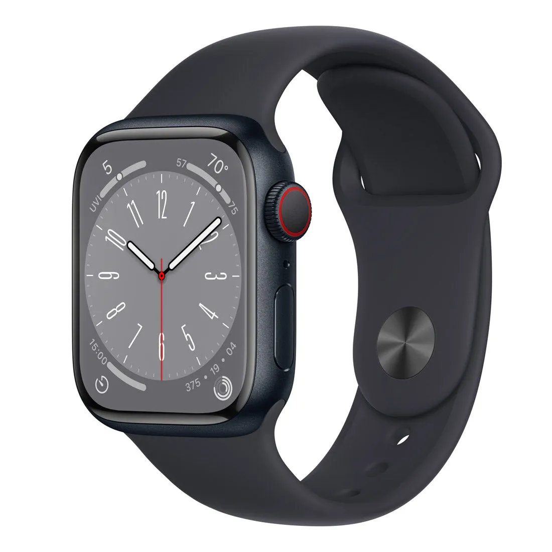 Apple Watch Series 8 GPS   Cellular 45mm Midnight Aluminum Case - Refurbished (Grade-A)