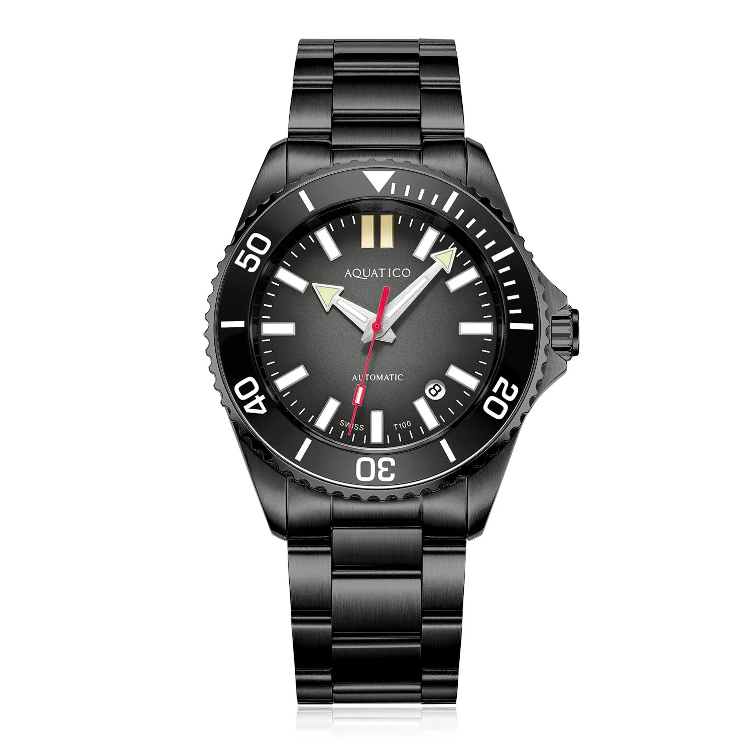 Aquatico Super Ocean PVD Black Black Dial (PT5000)