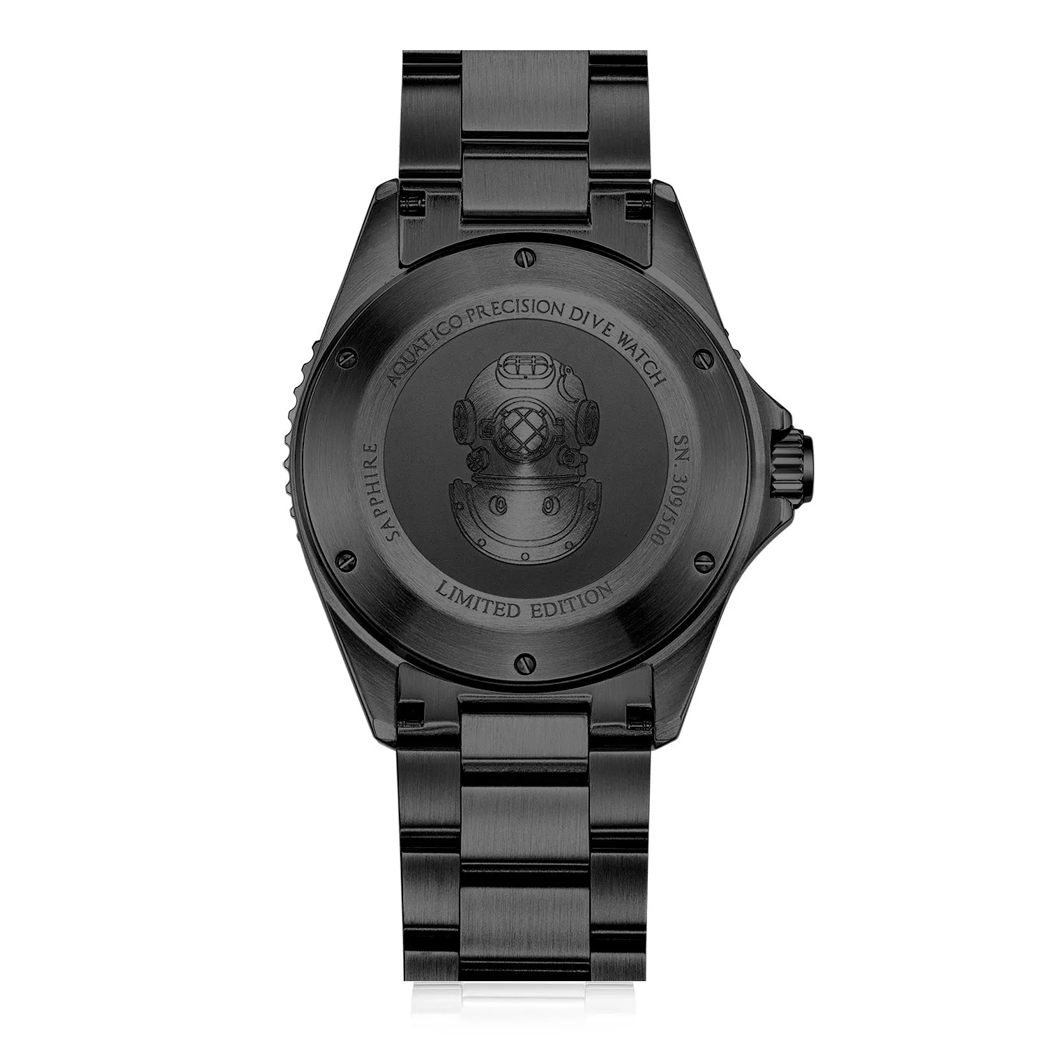 Aquatico Super Ocean PVD Black Black Dial (PT5000)