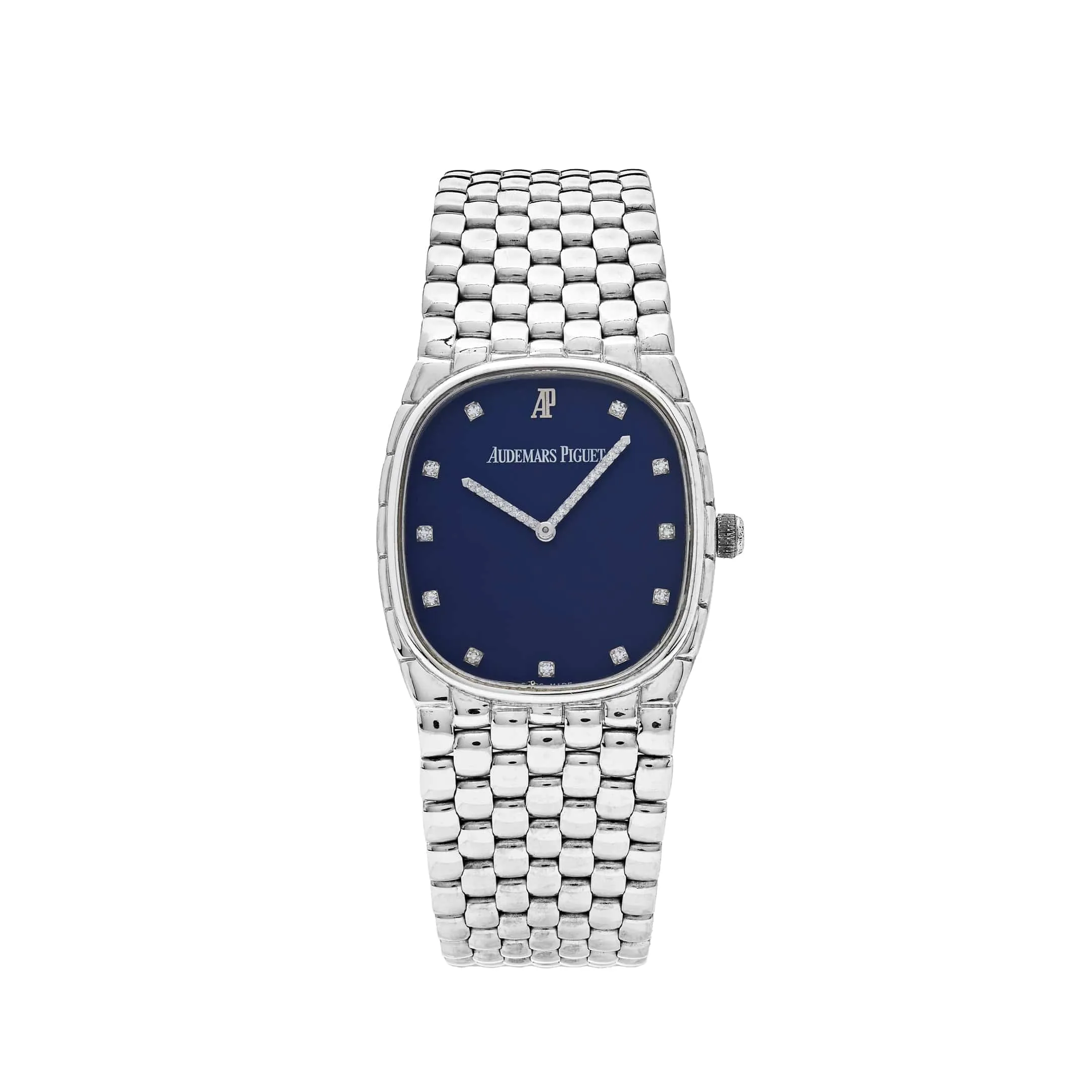 Audemars Piguet Cobra Vintage White Gold Diamond Dark Navy Dial (1970s)