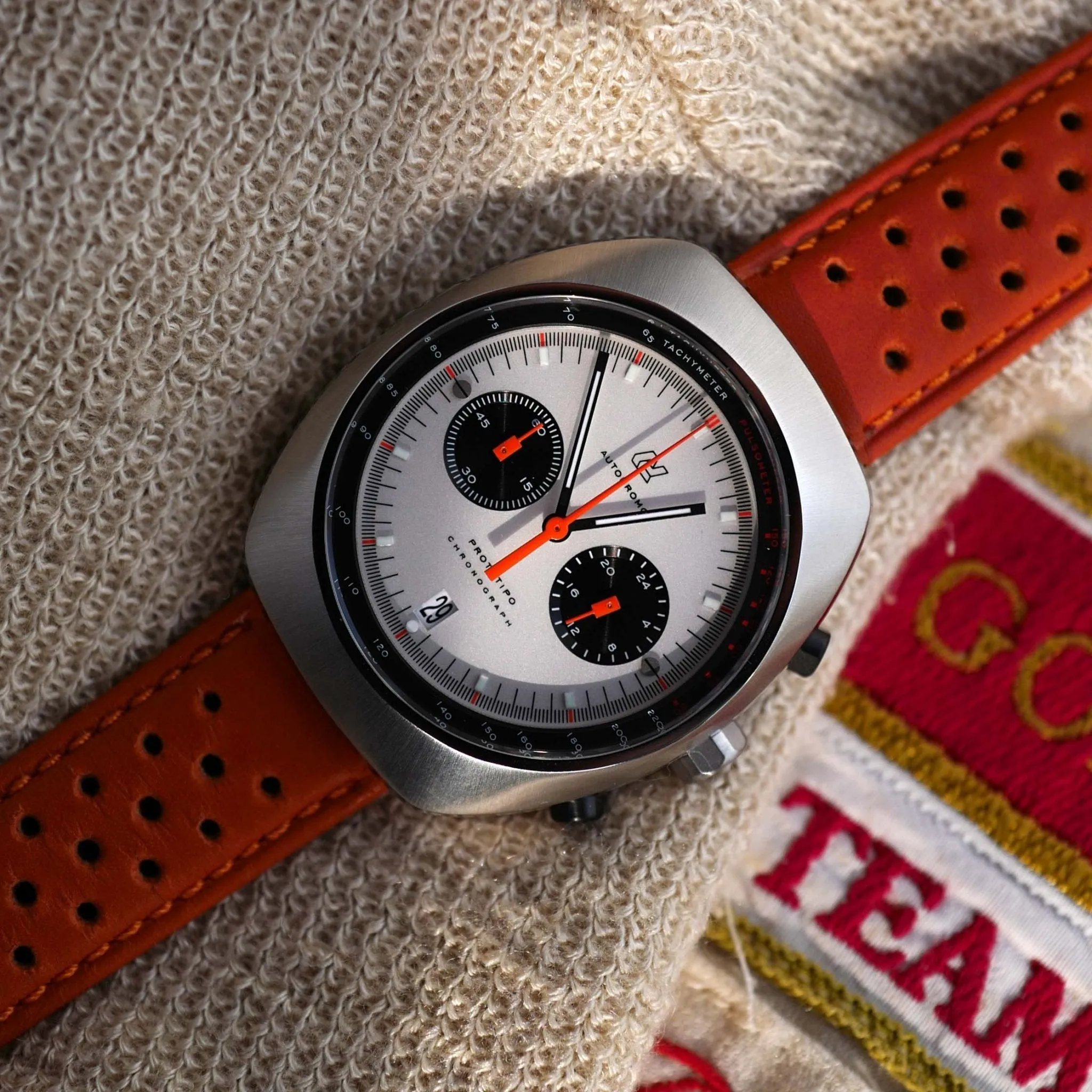 Autodromo Prototipo Chronograph Silver