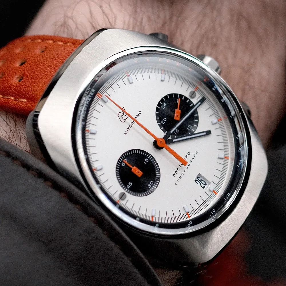 Autodromo Prototipo Chronograph Silver