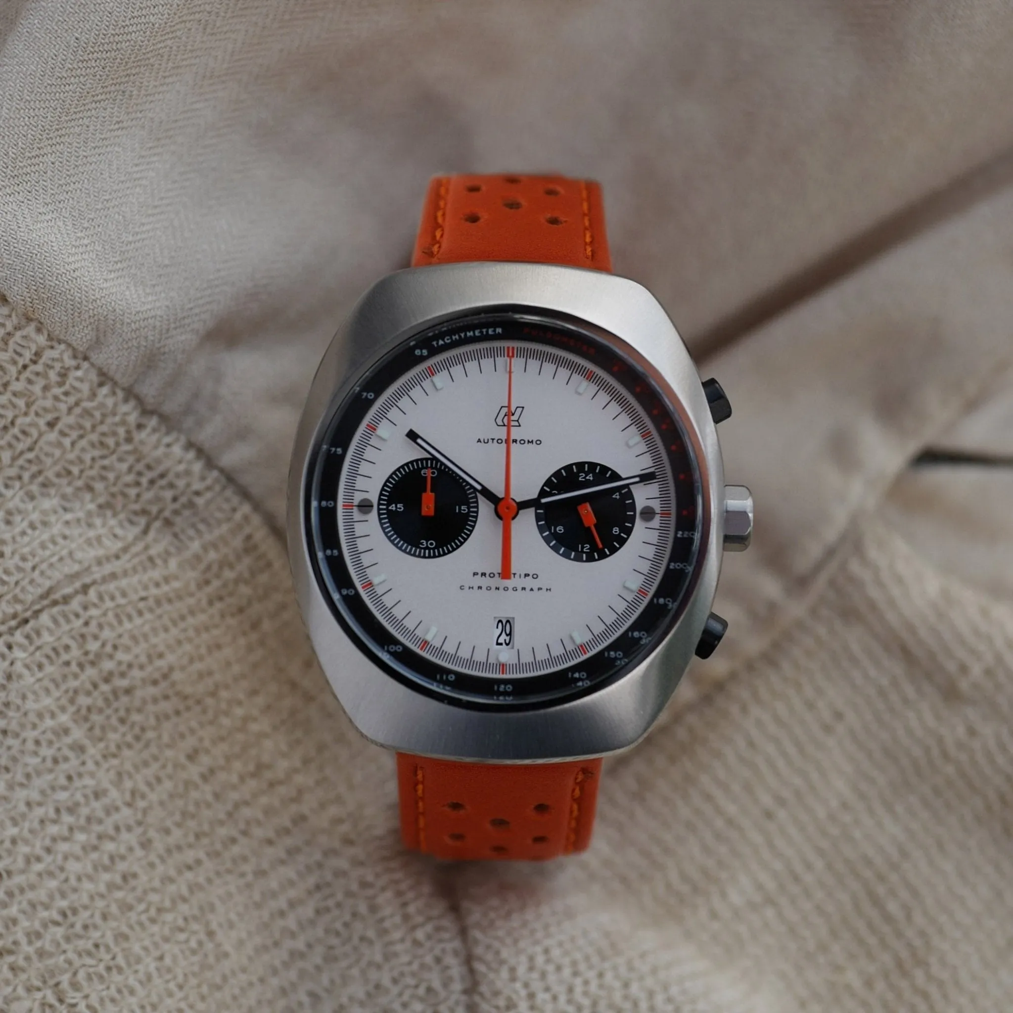 Autodromo Prototipo Chronograph Silver