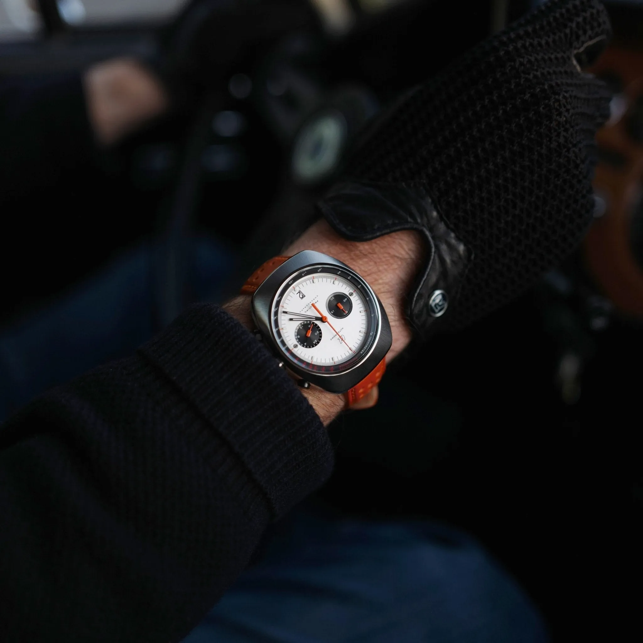 Autodromo Prototipo Chronograph Silver