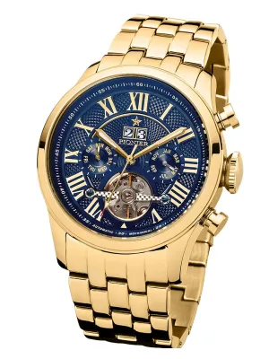 Automatic Havana P7001-8 | Gold | Pionier Germany