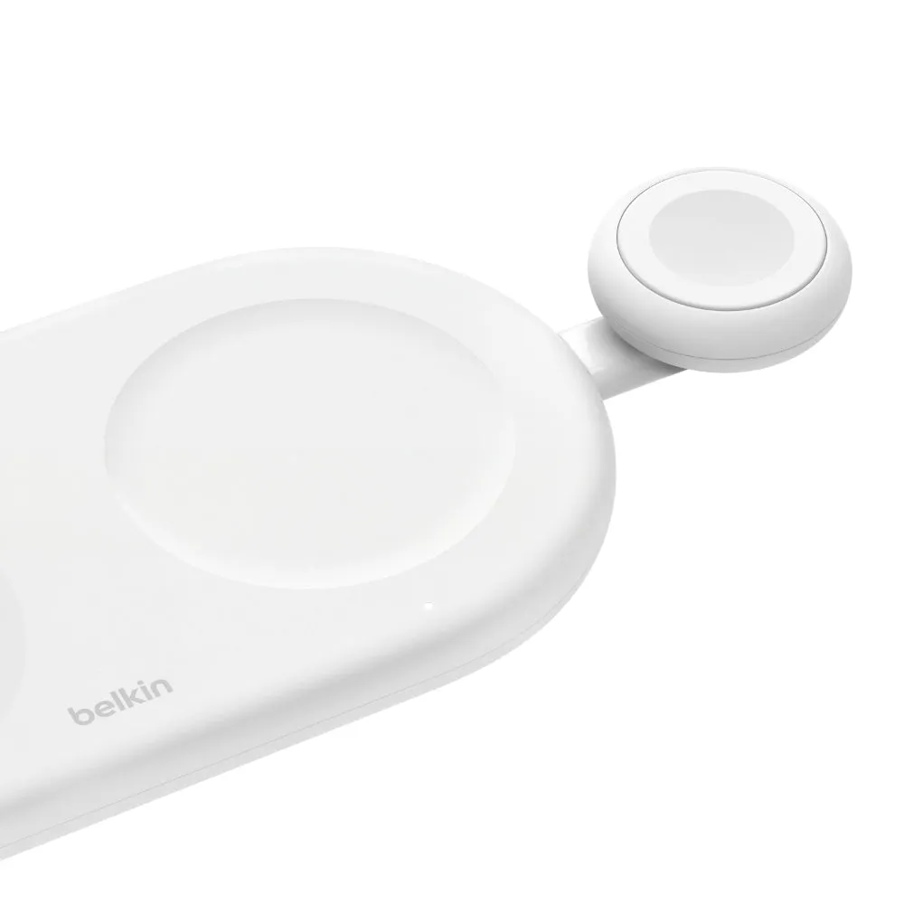 BELKIN Wireless Charger Apple Watch Dongle USB-C Fast Charging White
