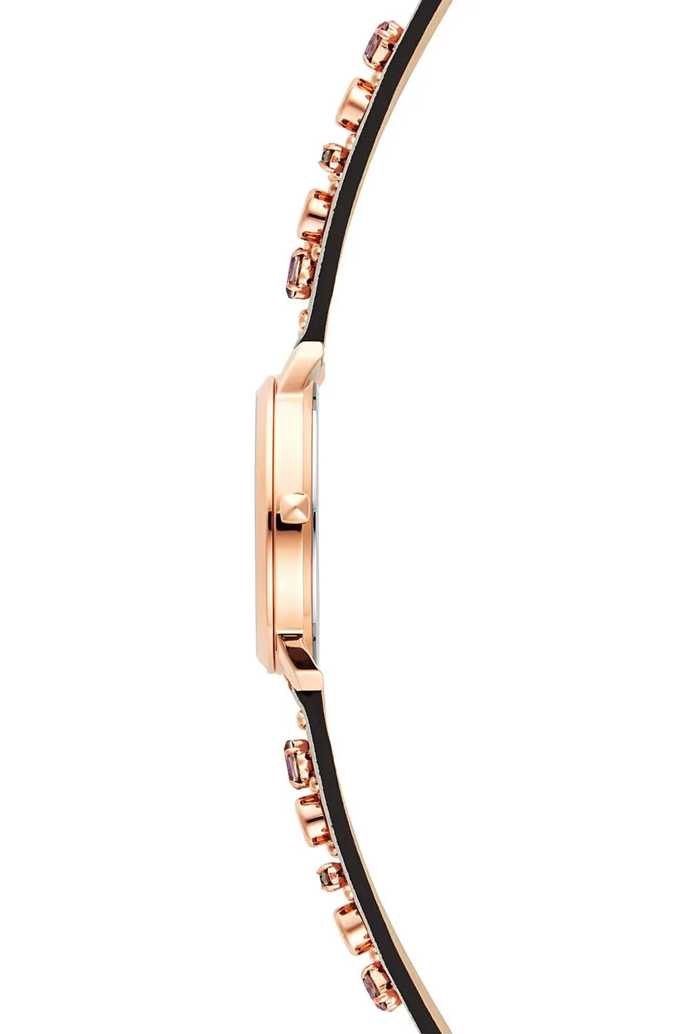 Billie Rose Gold Tone Putty Strap Watch, 34mm
