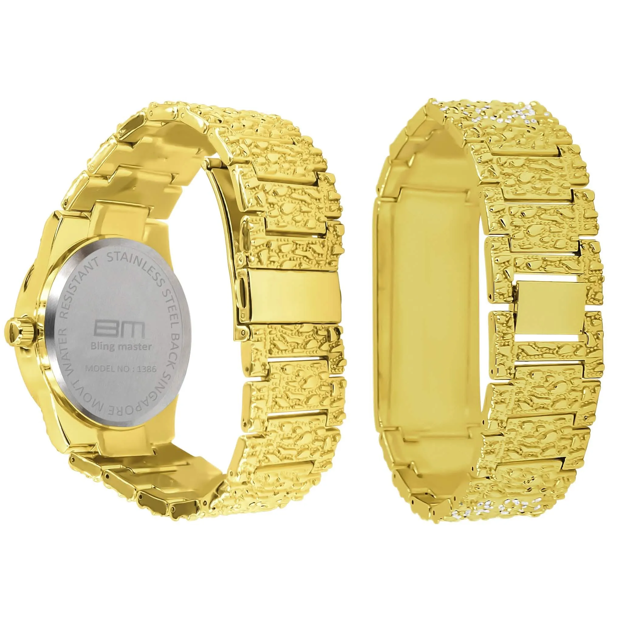 BOLD GLITTER TIMEPIECE SET