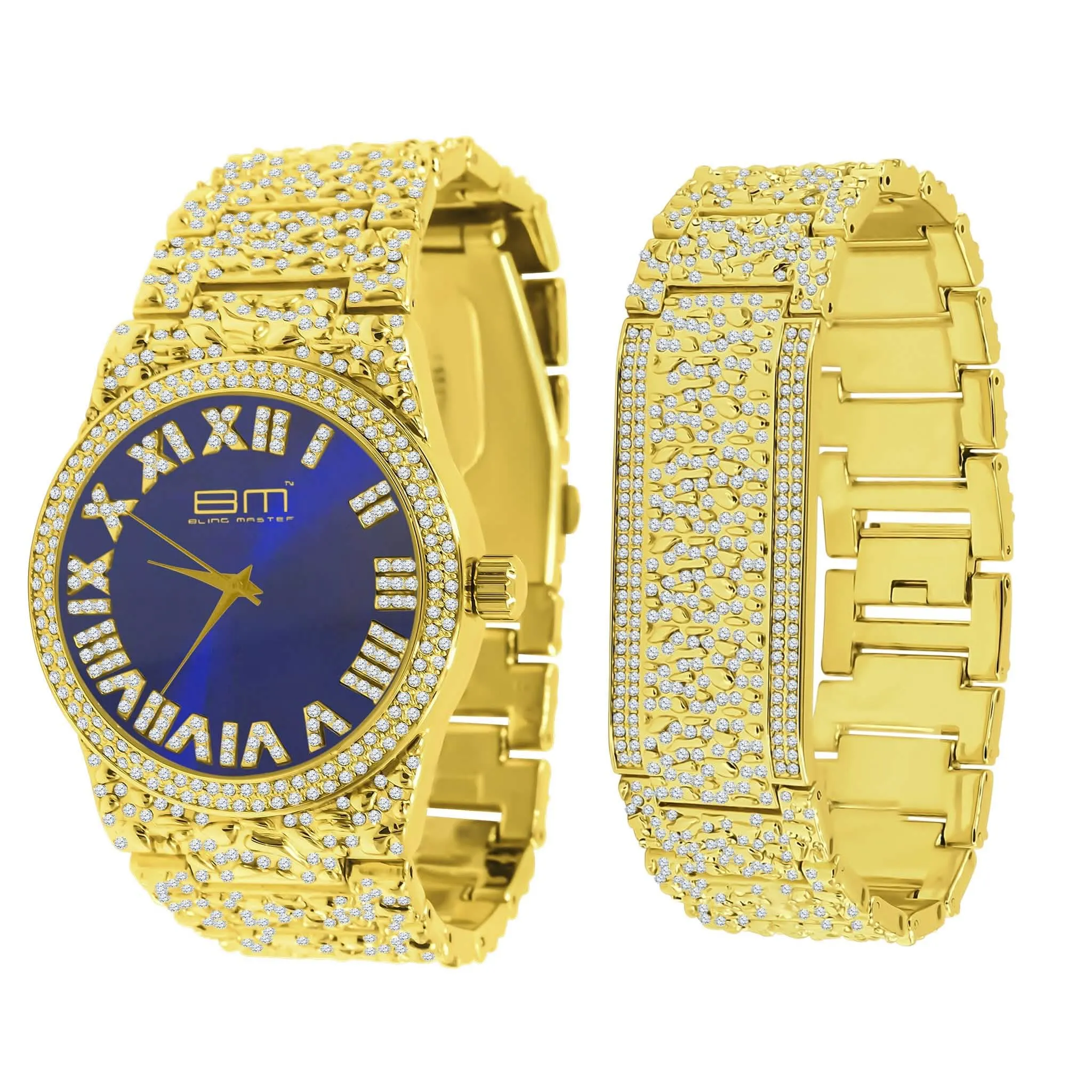 BOLD GLITTER TIMEPIECE SET