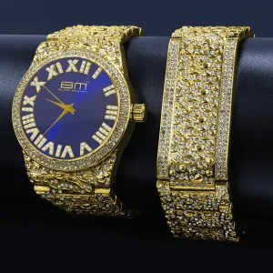 BOLD GLITTER TIMEPIECE SET