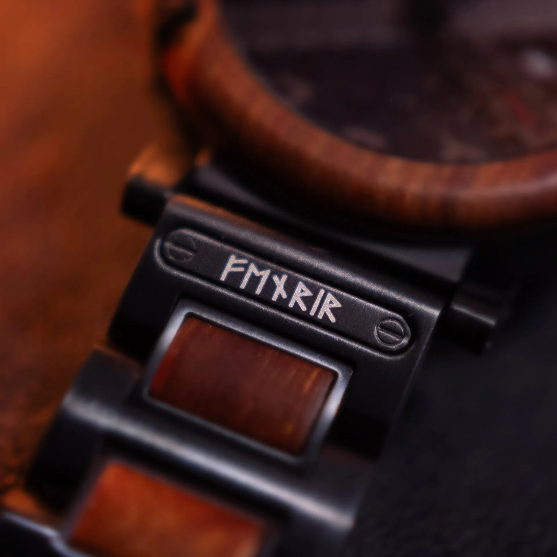 Bound In Chains - Handcrafted Wooden Watch