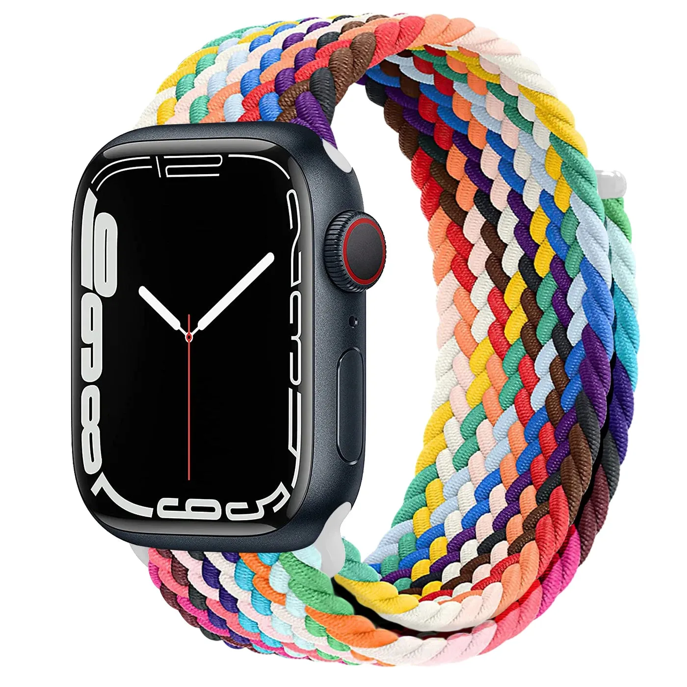 Braided Solo Loop For Apple watch Ultra band 49mm 45mm 41mm 44mm 40mm 42mm correa bracelet iWatch series 9 7 SE 8 6 5 4 3 strap
