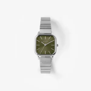 BREDA 'Esther' 1735a Silver and Metal Bracelet Watch