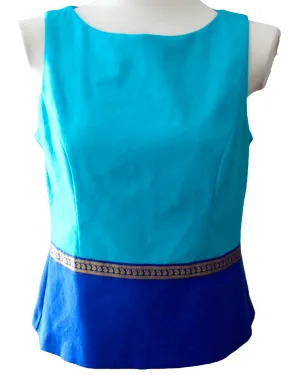 Bright Spring Color Block Top