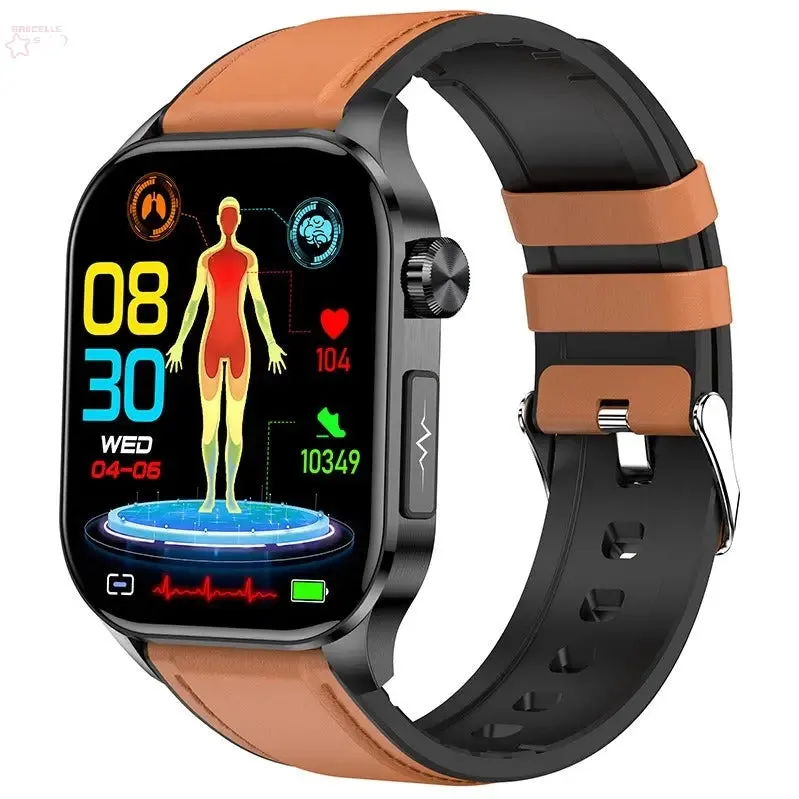 Brocelles ET580 smartwatch ECG blood glucose