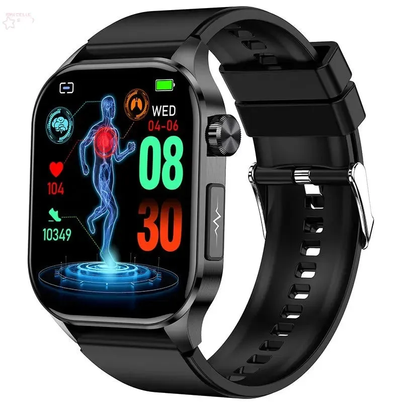 Brocelles ET580 smartwatch ECG blood glucose