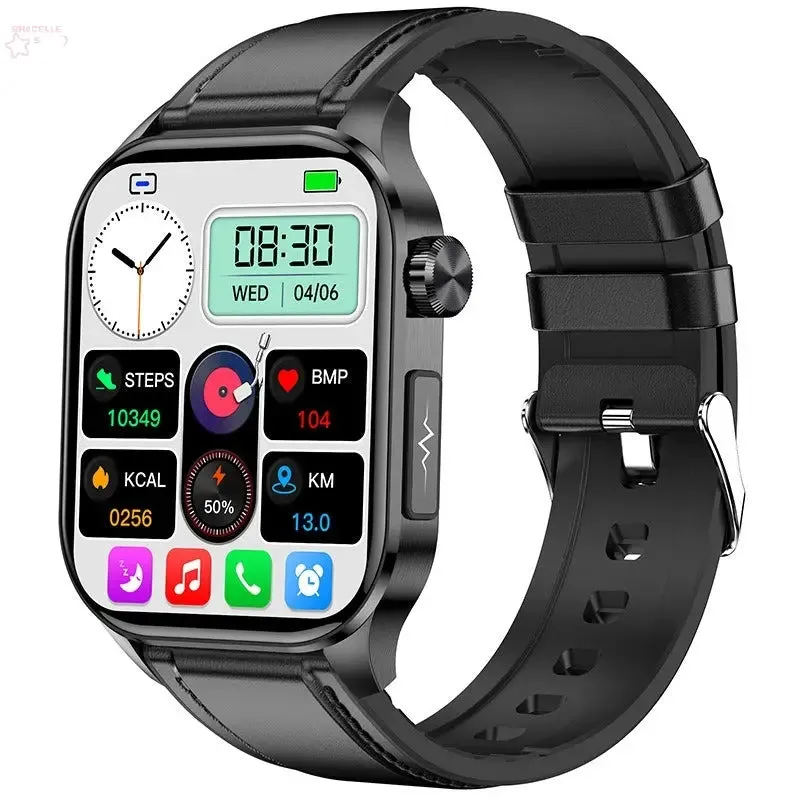 Brocelles ET580 smartwatch ECG blood glucose