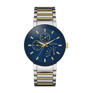 Bulova Men's 40mm Modern Stainless Steel Two-Tone Watch