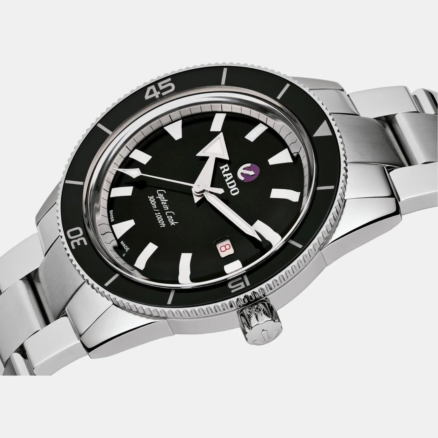 Captain Cook Men Analog Stainless Steel Automatic Watch R32105153