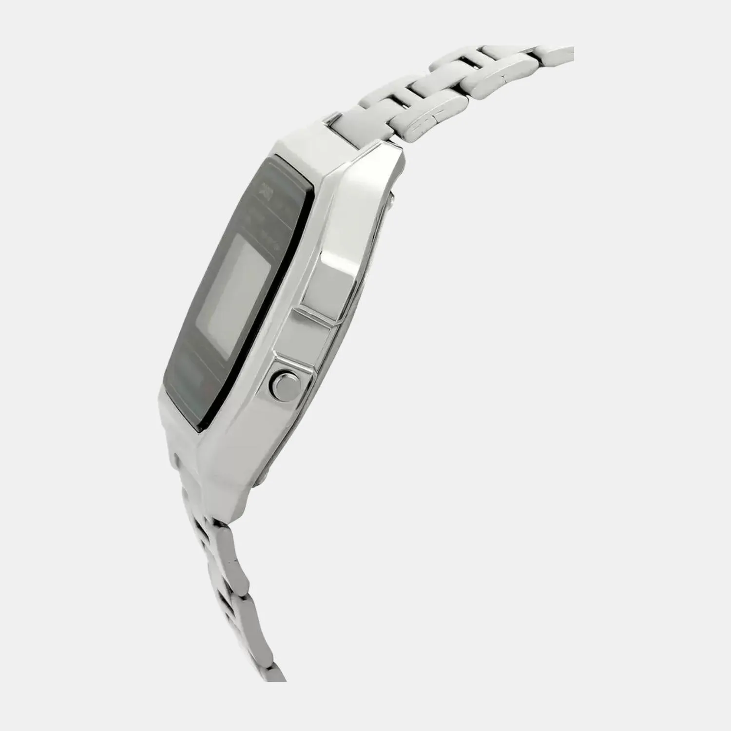 Casio Vintage Silver Digital Unisex Watch A-158WA-1Q - D011
