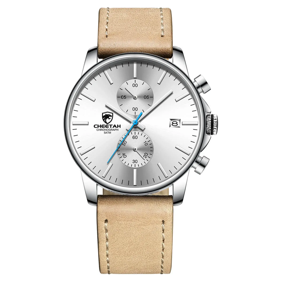 CHEETAH CH1604 ARISTO Y1 - Men's Brown Leather Chronograph Watch