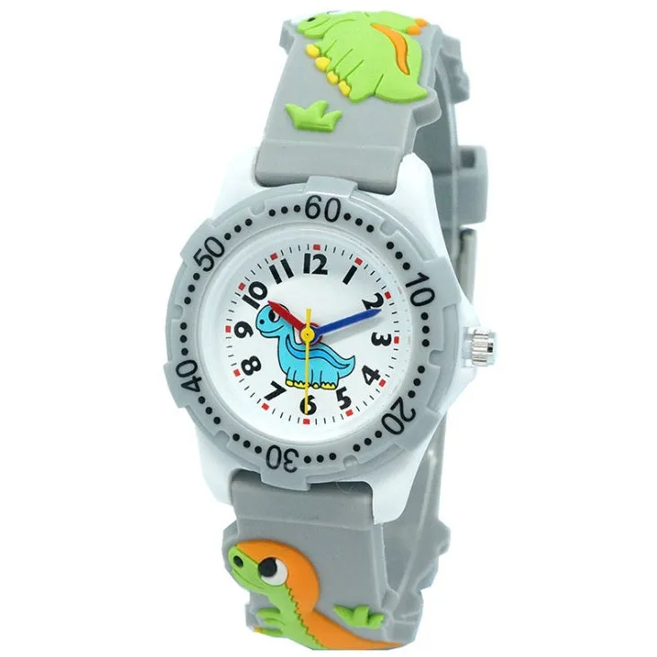 Children Watch Creative Real Dinosaur