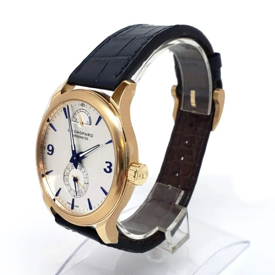 Chopard L.U.C Quattro Silver-tone Dial Men's Watch 161926-5004