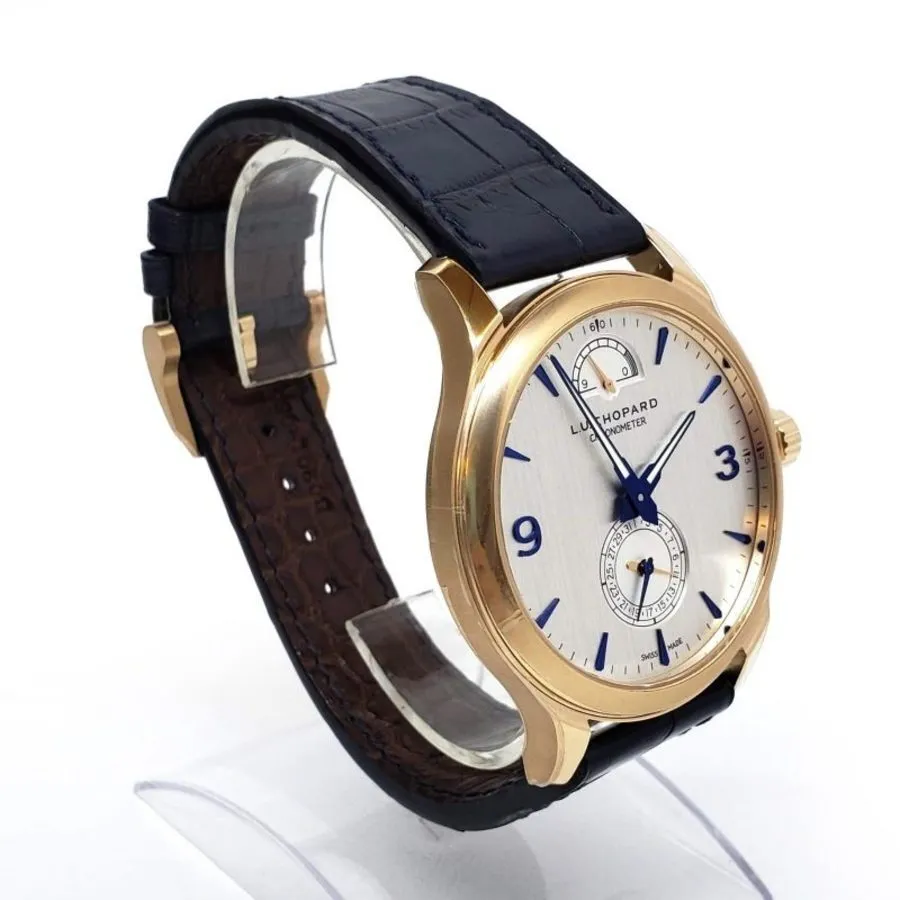 Chopard L.U.C Quattro Silver-tone Dial Men's Watch 161926-5004