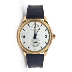 Chopard L.U.C Quattro Silver-tone Dial Men's Watch 161926-5004